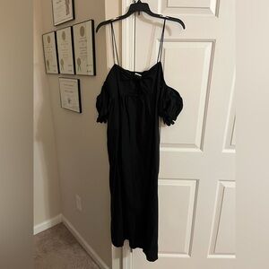 Black Off-Shoulder Dress